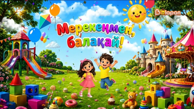 «Мерекеңмен, балақай! » телемарафон.4 бөлім