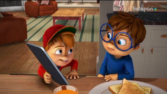 "Элвин мен алақоржындар"  анонс