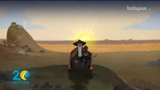 «Қоңыр қаз». Анимациялық жоба (2018 ж). Сүгірдің күйі "Аққу" 15-06-2018