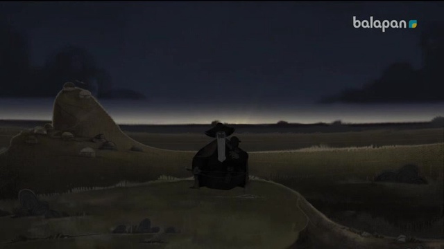 «Қоңыр қаз». Анимациялық жоба (2018 ж). Халық күйі "Жаралы аю" 24-08-2018