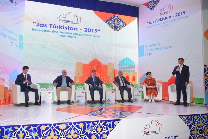 Түркістан облысында "JAS TÚRKІSTAN-2019" республикалық балалар шығармашылық марафоны өтіп жатыр