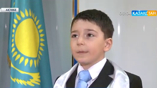 Ақтөбелік  Давид Чероватый болашақта қазақтілді журналист болсам деп армандайды (ВИДЕО)